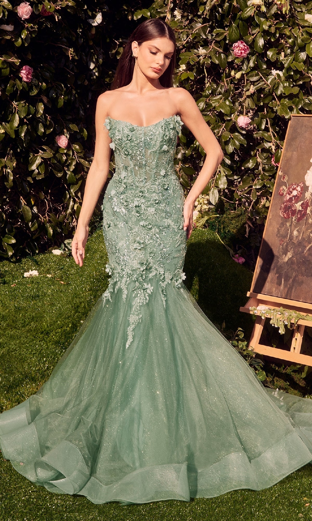 Sage Andrea and Leo Long Formal Dress MA101