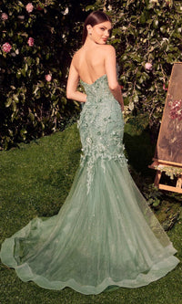 Andrea and Leo Long Formal Dress MA101