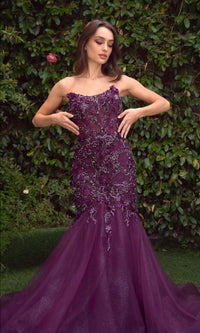 Andrea and Leo Long Formal Dress MA101