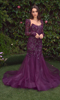 Andrea and Leo Long Formal Dress MA101