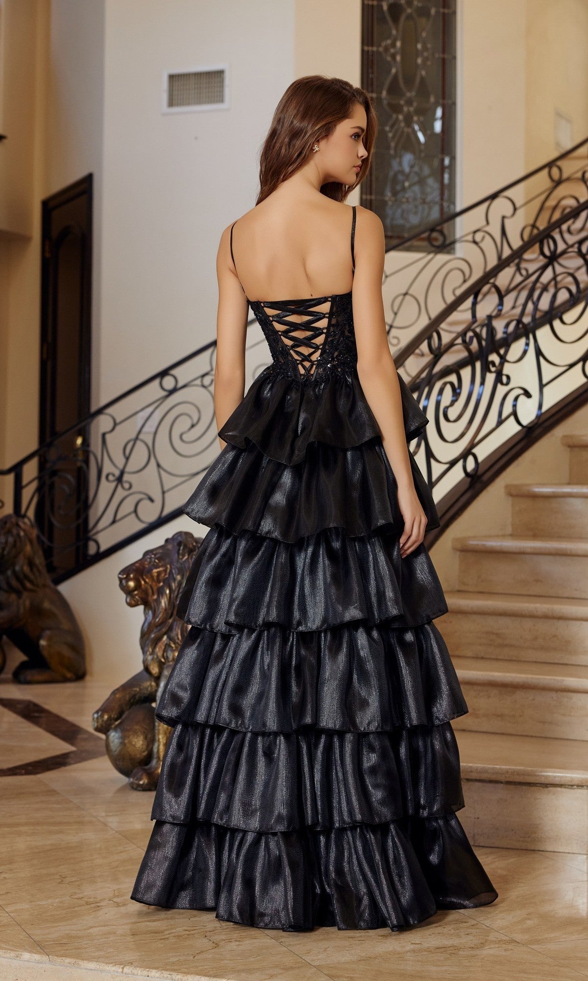 Nox Anabel Long Prom Dress n1762 - Image
