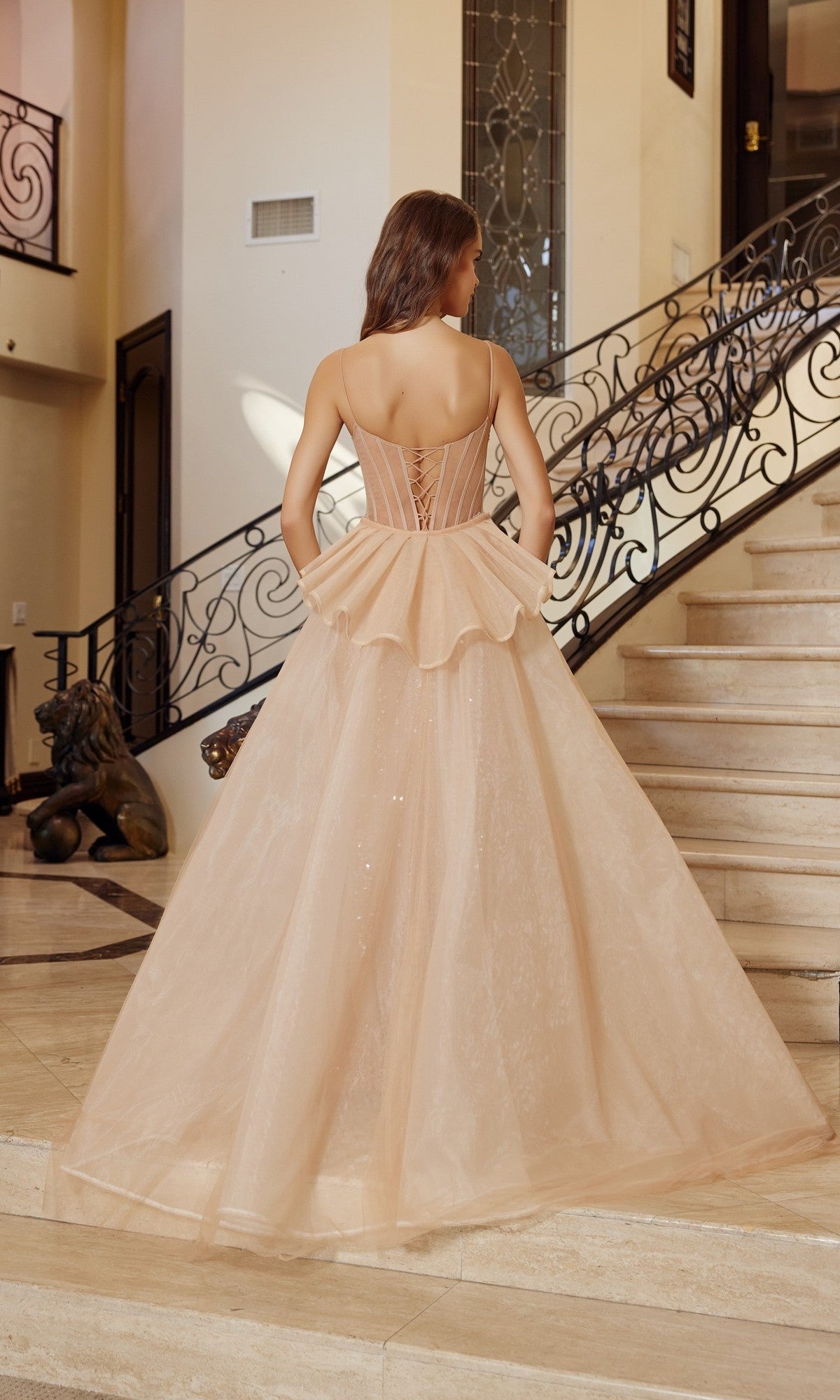 Nox Anabel Long Prom Dress n1763 - Image