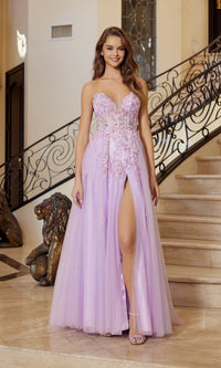 Lilac Nox Anabel Long Prom Dress q1773 - Image