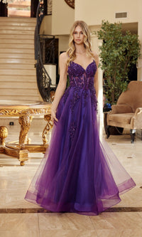 Nox Anabel Long Prom Dress q1778 - Image