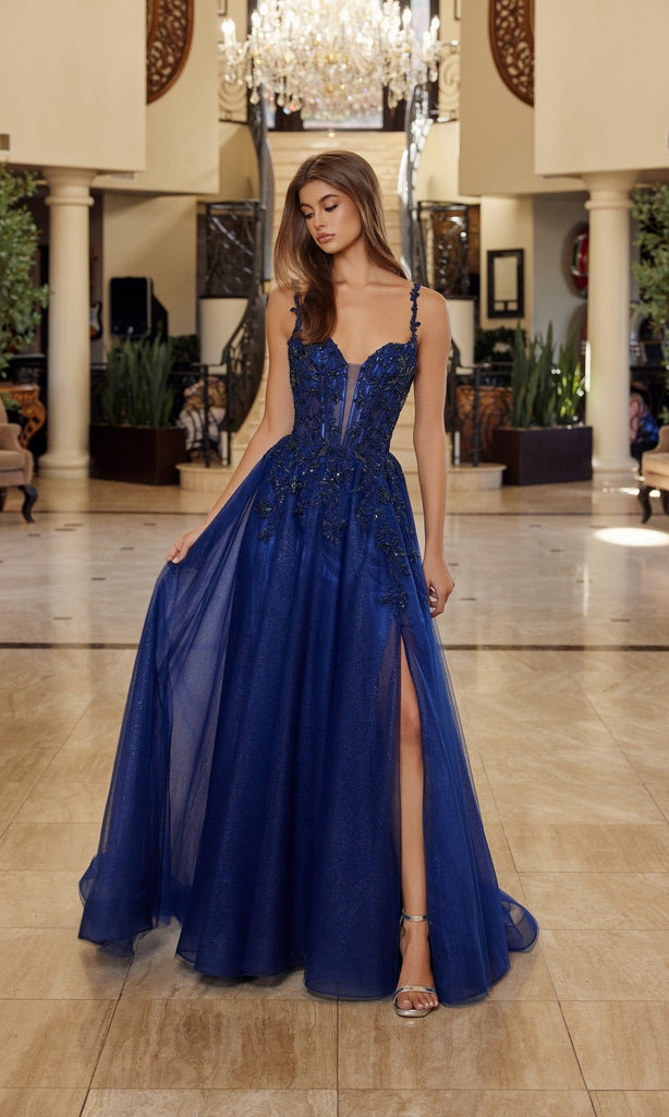 prom dresses orem Mermaid Gold Strapless Satin Corset Long Prom Dresses with Slit Lilac / 6