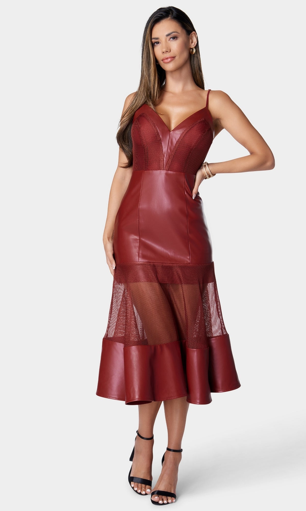Wine Bebe Short Party Dress salt1471
