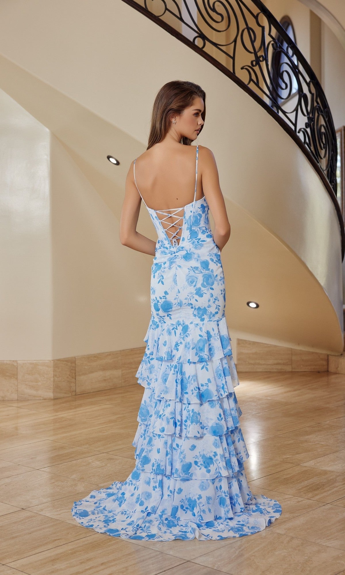 Nox Anabel Long Prom Dress t1863 - Image