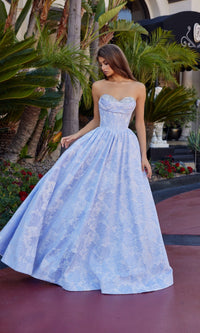 Lilac Nox Anabel Long Prom Dress t1912 - Image