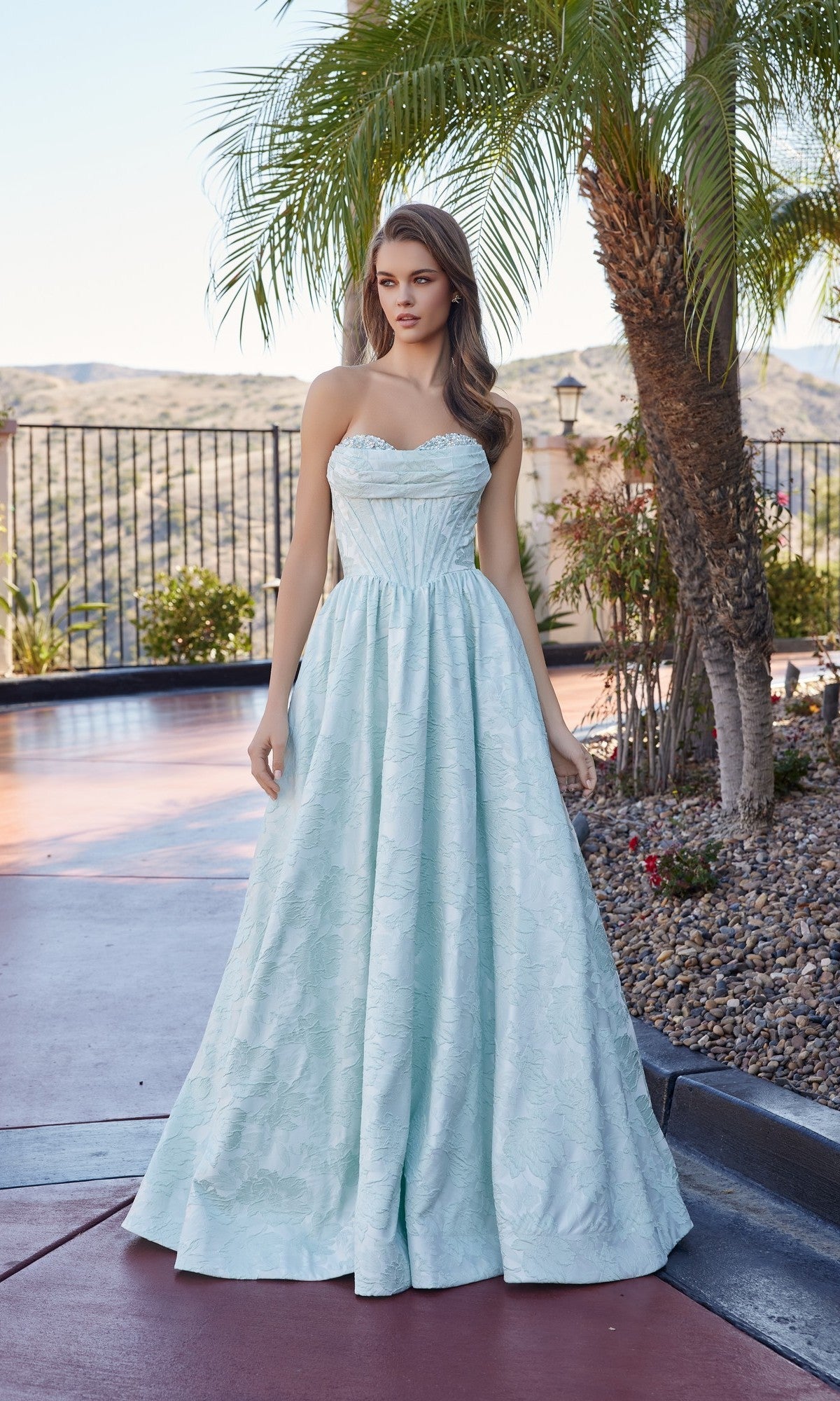 Nox Anabel Long Prom Dress t1912 - Image