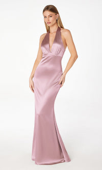 Mauve Astee Long Formal Dress T2001