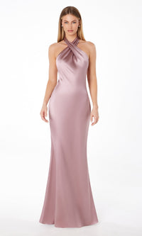 Mauve Astee Long Formal Dress T2005