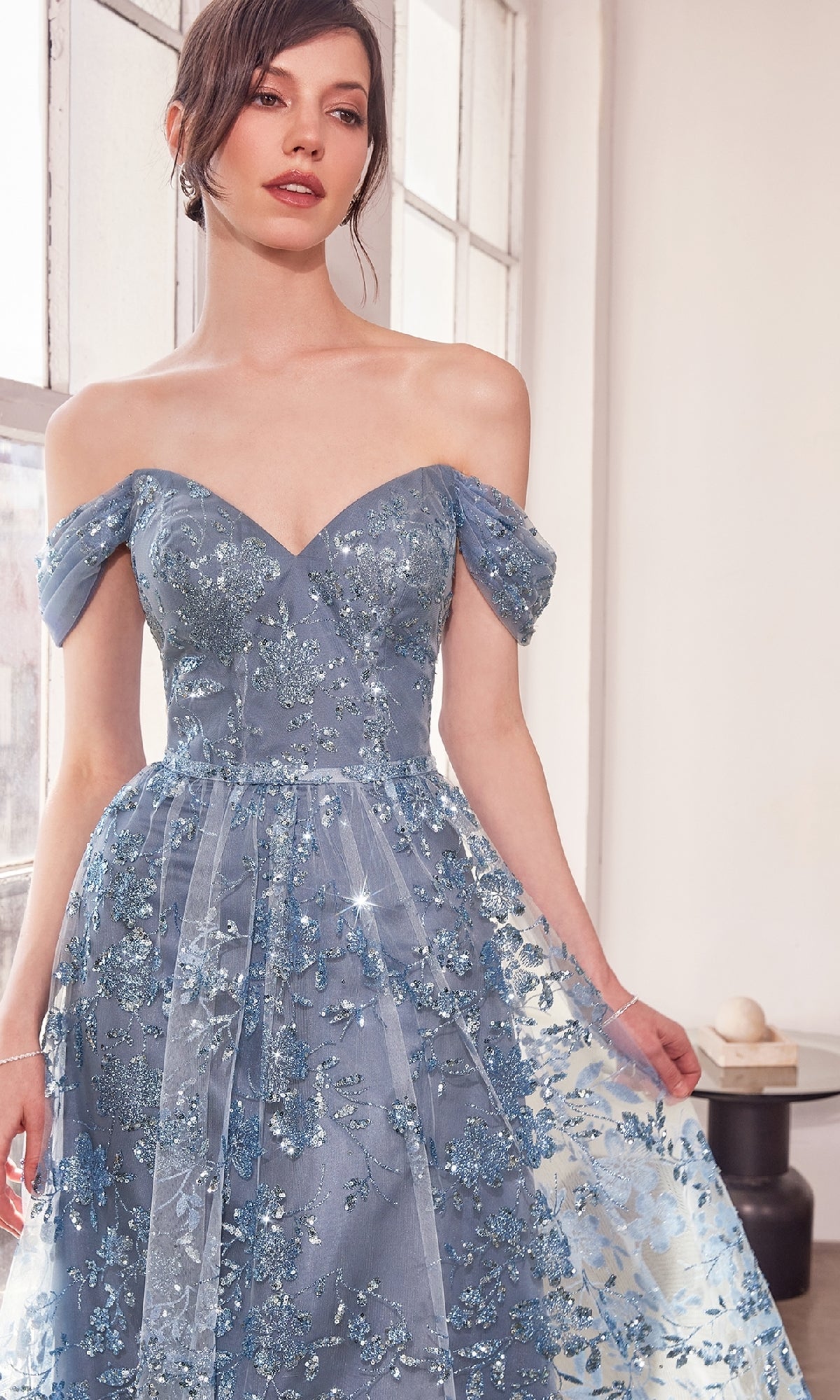 Ladivine Long Formal Dress t607