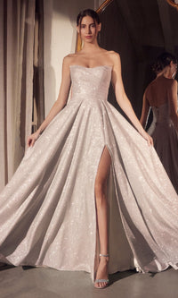 Platinum Amoris Long Prom Dress T701