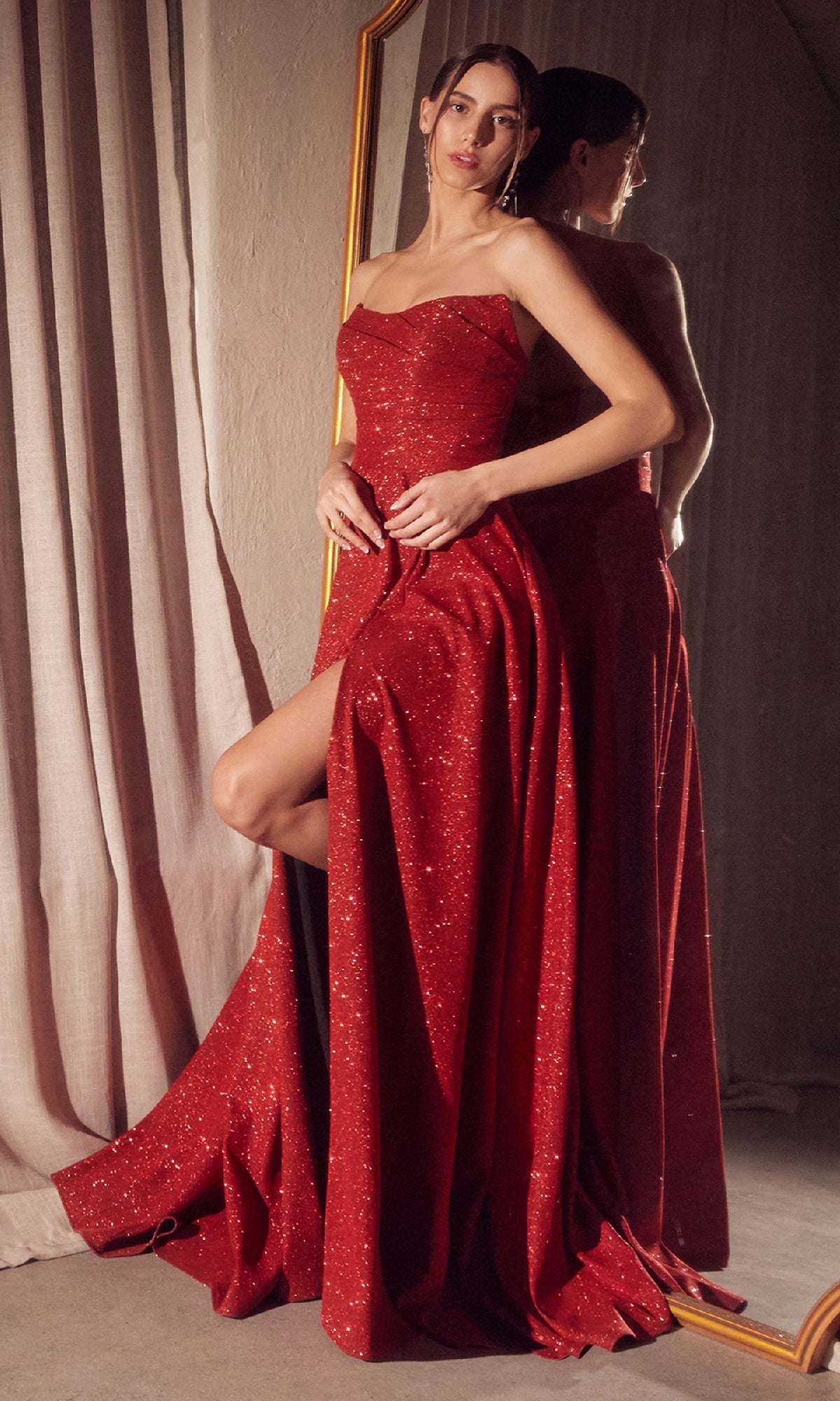 Red Amoris Long Prom Dress T701