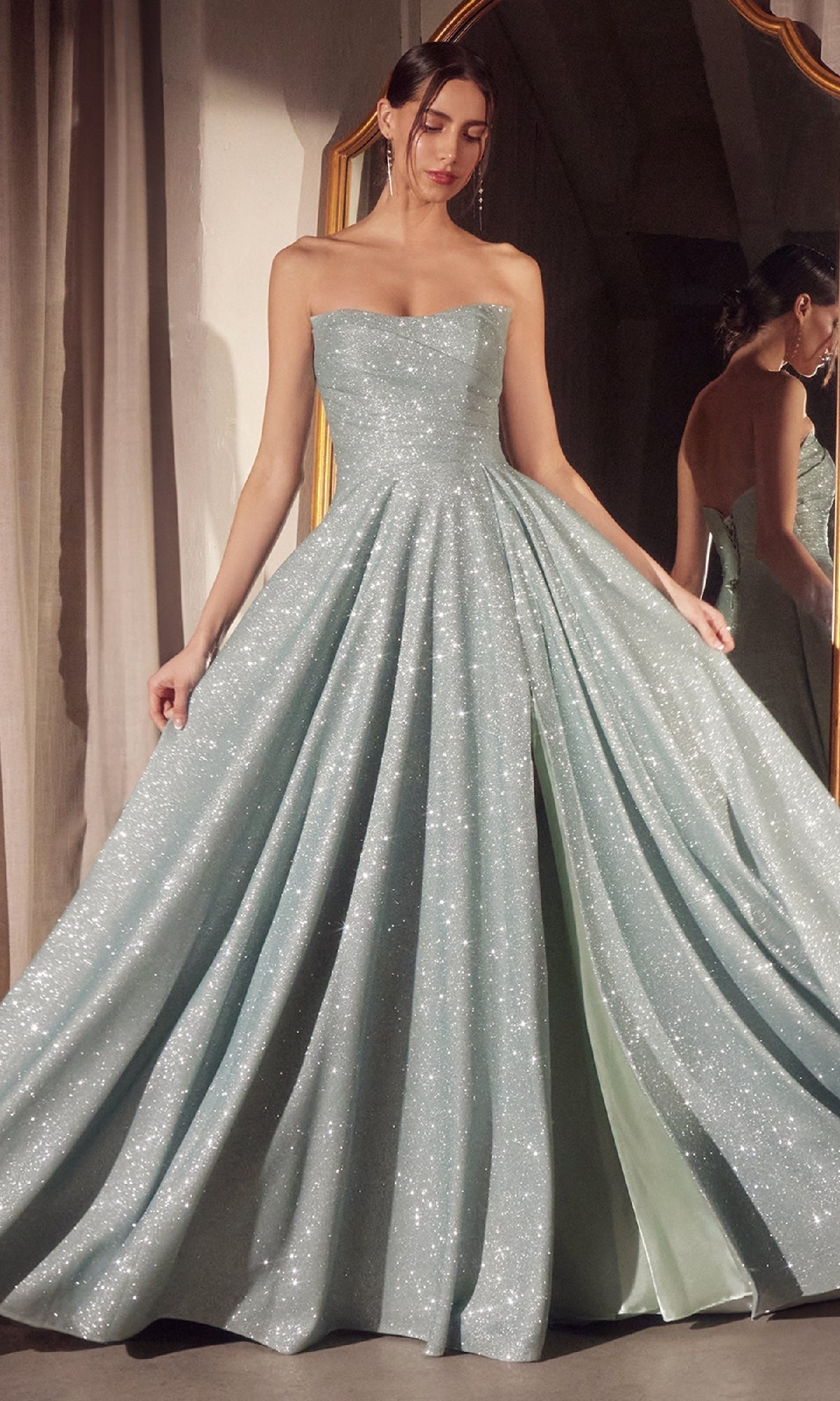 Sage Amoris Long Prom Dress T701