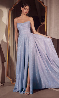 Paris Blue Amoris Long Prom Dress T701