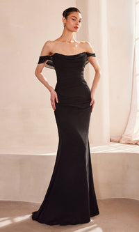 Black Amoris Long Prom Dress T705