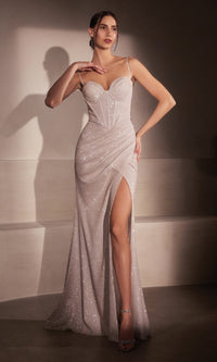 Platinum Amoris Long Prom Dress T707