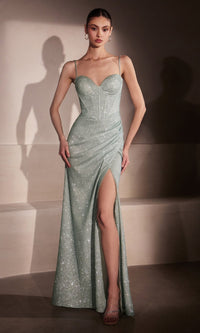 Sage Amoris Long Prom Dress T707
