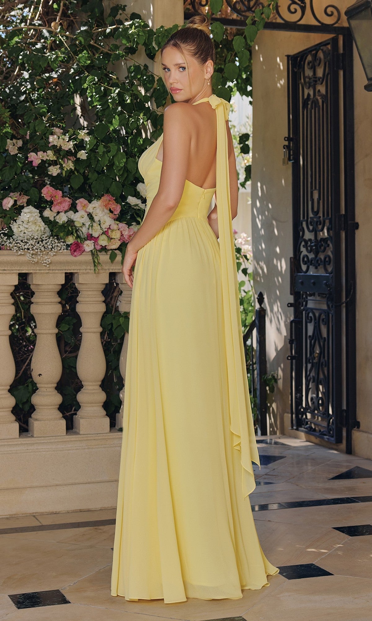 Amoris Long Formal Dress T715 - Image