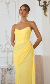 Amoris Long Formal Dress T726 - Image