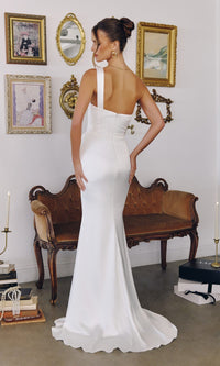 Amoris Long Formal Dress T727W - Image