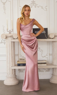 Rose Amoris Long Formal Dress T727 - Image