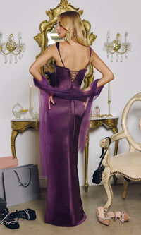 Amoris Long Prom Dress t729 - Image