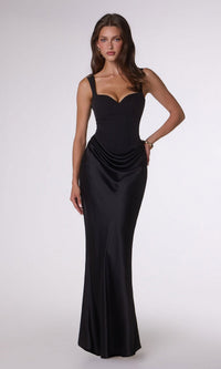 Black Amoris Long Prom Dress T742