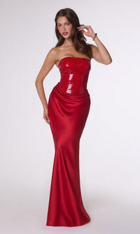 Red Amoris Long Prom Dress T744