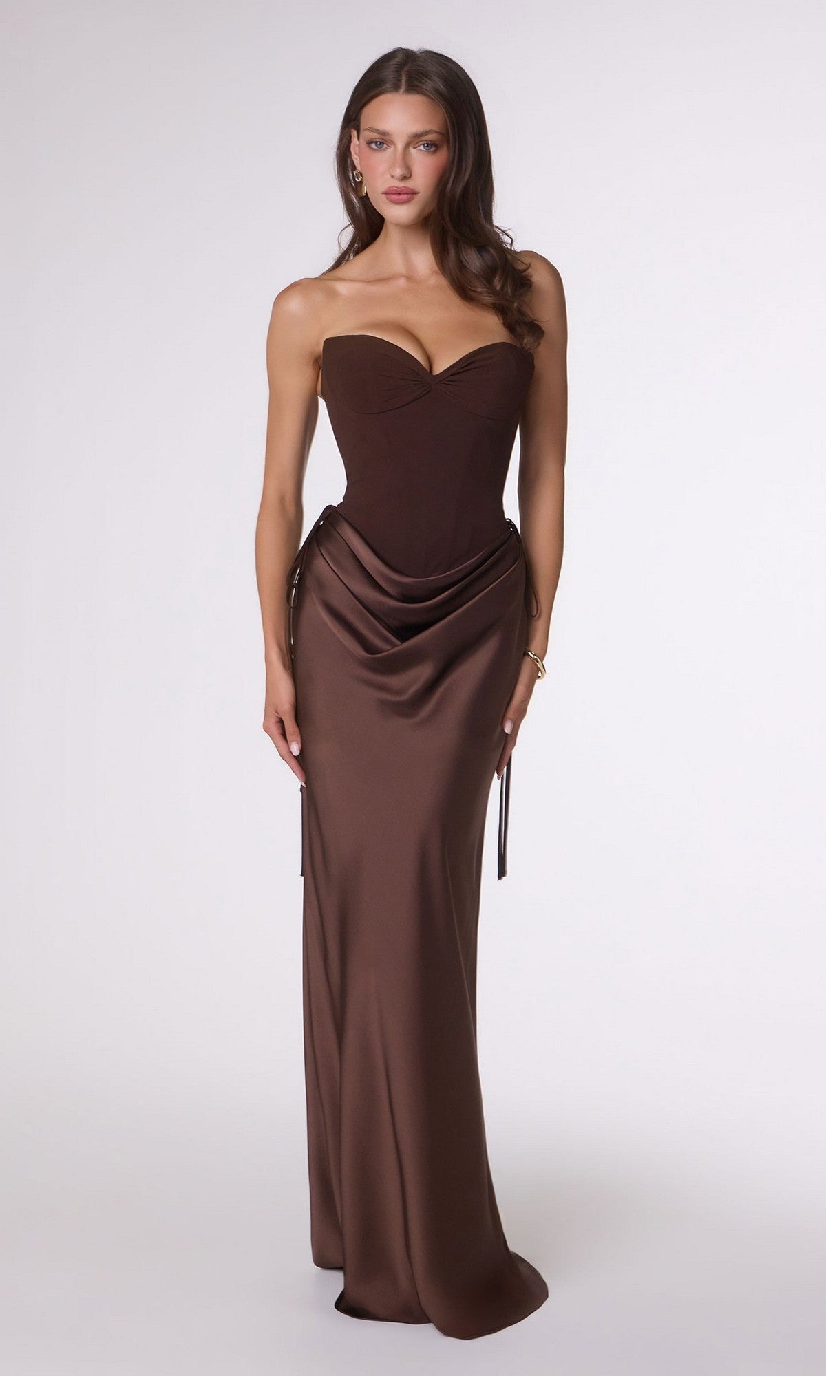 Espresso Amoris Long Prom Dress T747