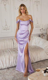 Amoris Long Formal Dress T820 - Image