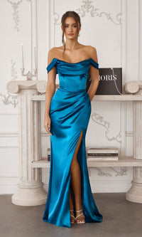 Amoris Long Formal Dress T820 - Image