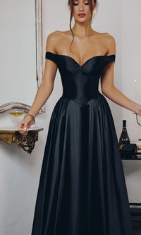 Amoris Long Formal Dress T821 - Image