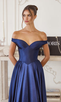Amoris Long Formal Dress T821 - Image