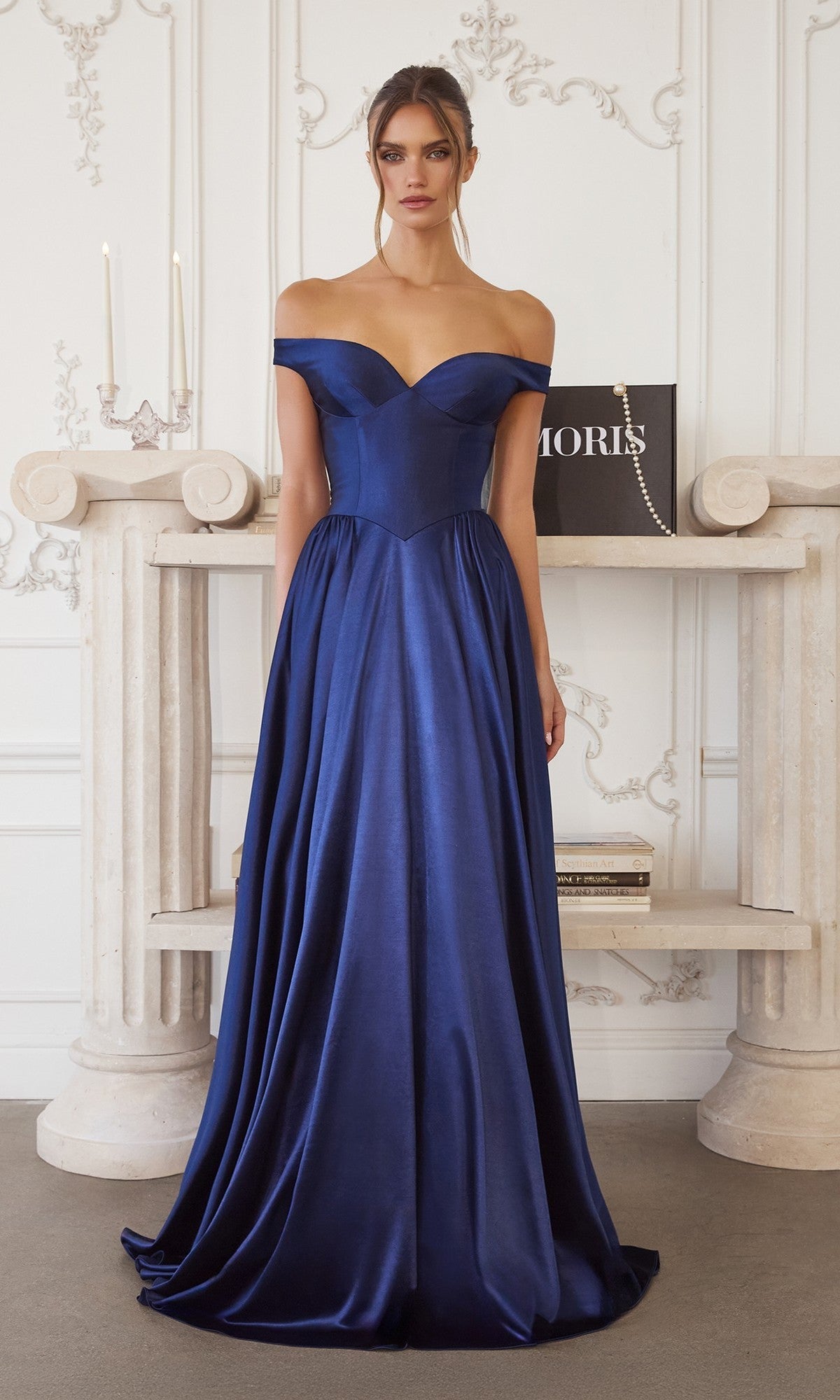 Long Formal Dress T821 by Amoris Long Formal Dress T821 by Amoris