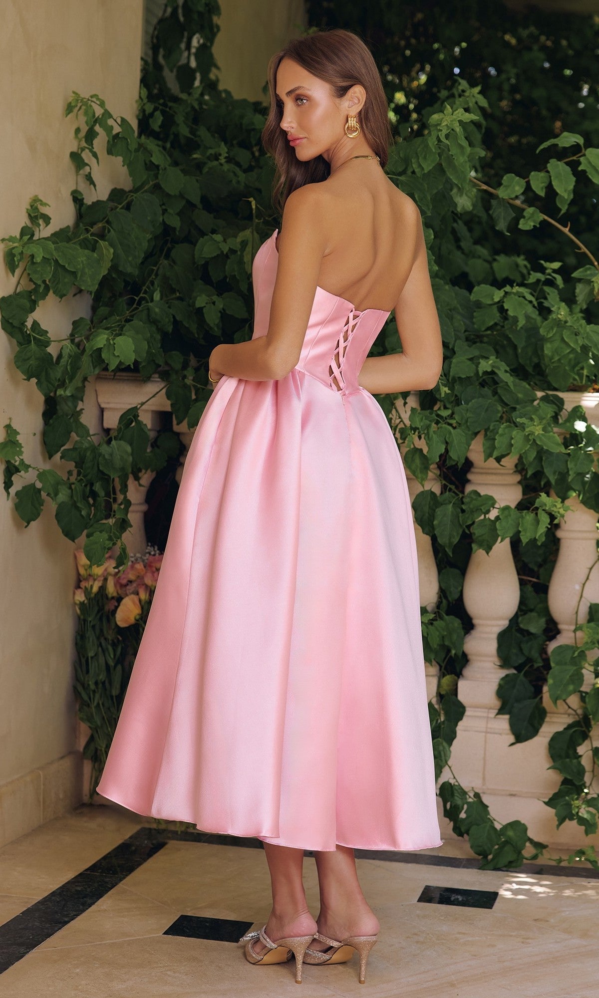 Amoris Long Formal Dress T822 - Image