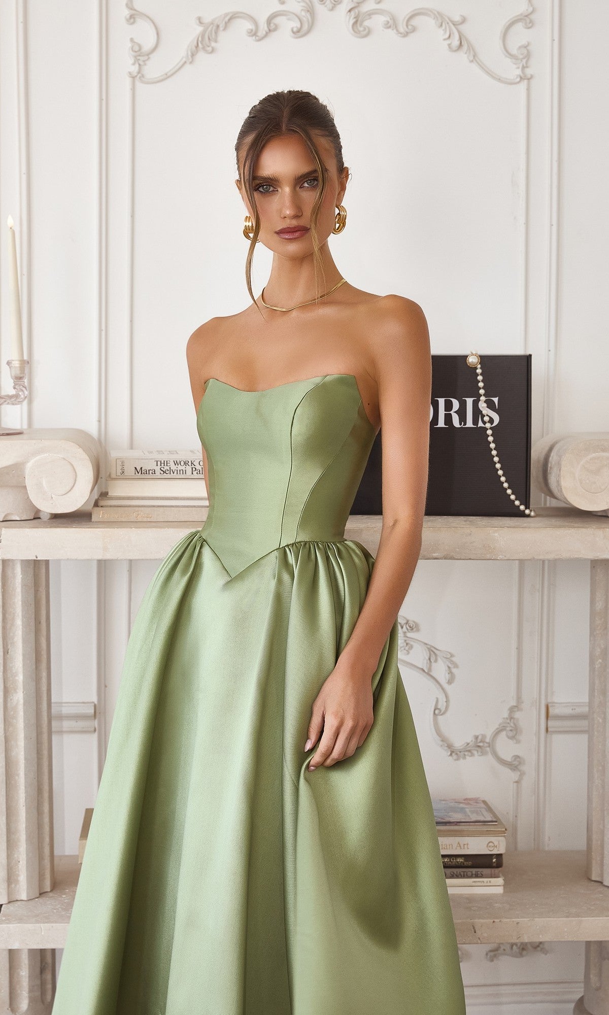 Amoris Long Formal Dress T822 - Image