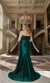 Poly USA Plus-Size Prom Dress w1228 - Image