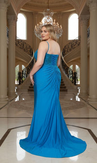 Poly USA Plus-Size Prom Dress w1242 - Image