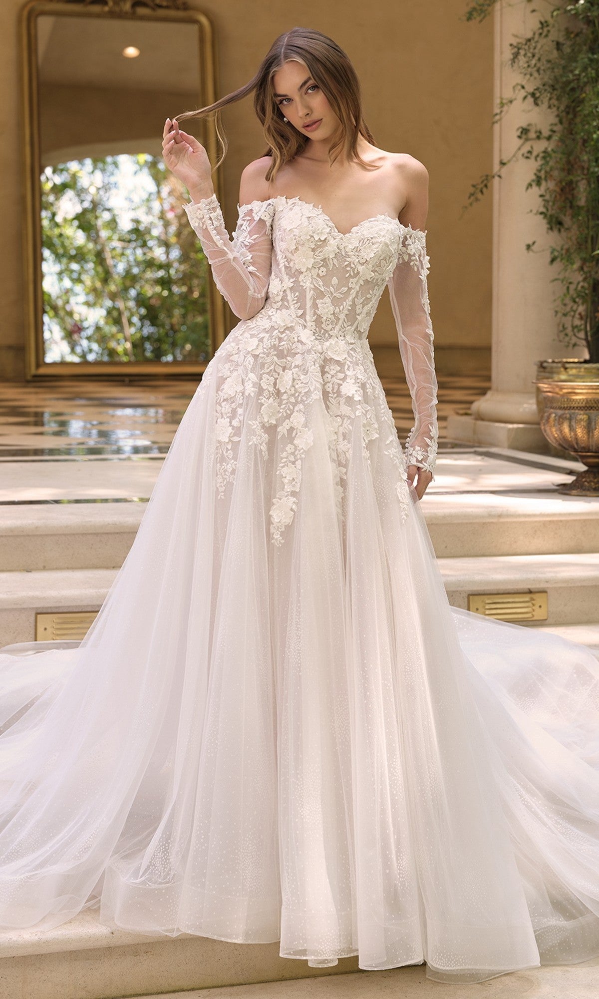 Long Formal Dress WL067 by Andrea and Leo Long Formal Dress WL067 by Andrea and Leo