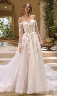 Andrea and Leo Long Formal Dress WL067 - Image