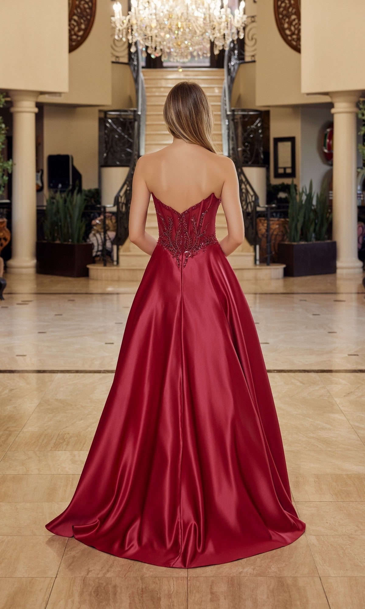 Nox Anabel Long Prom Dress y1798 - Image