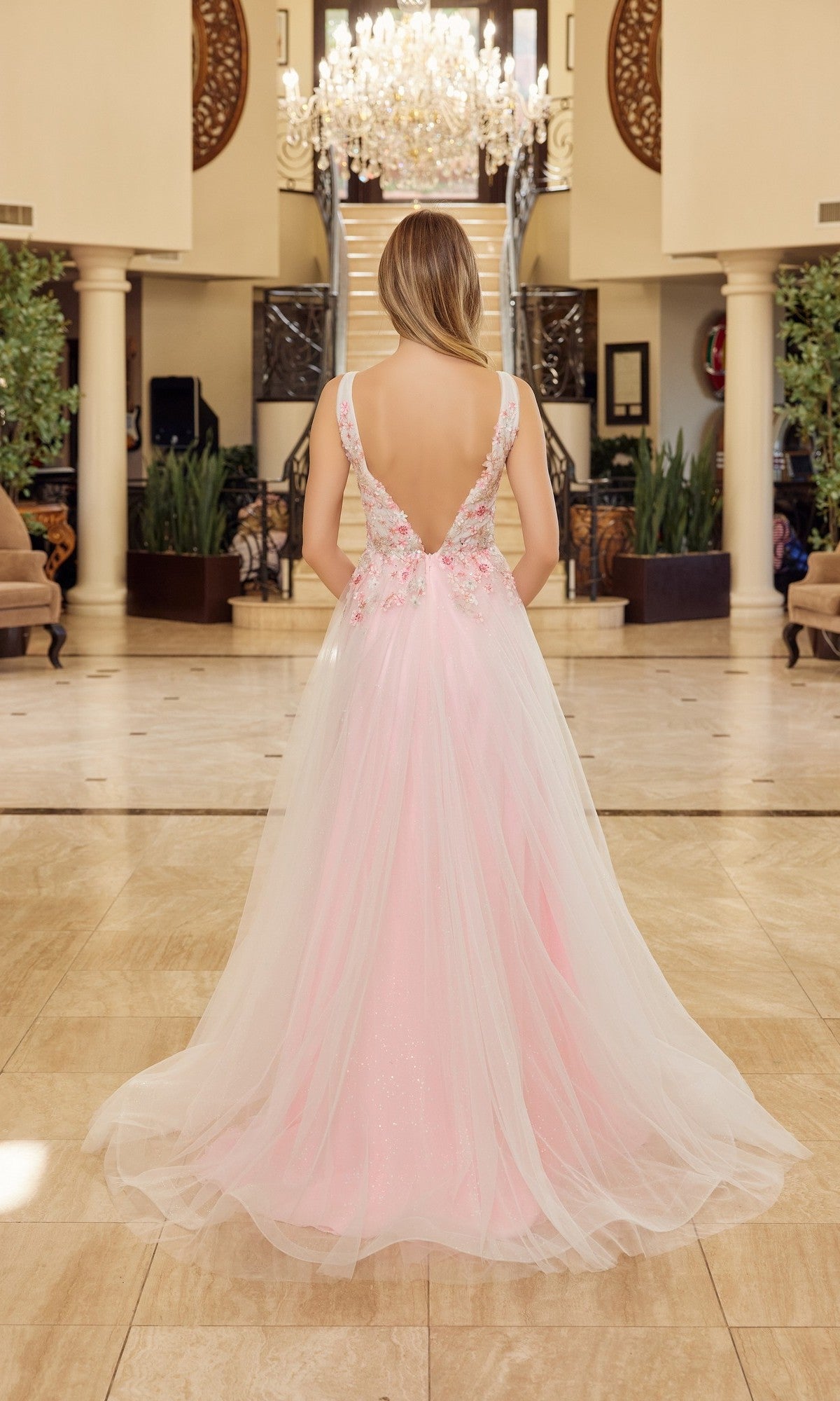 Nox Anabel Long Prom Dress y1799 - Image