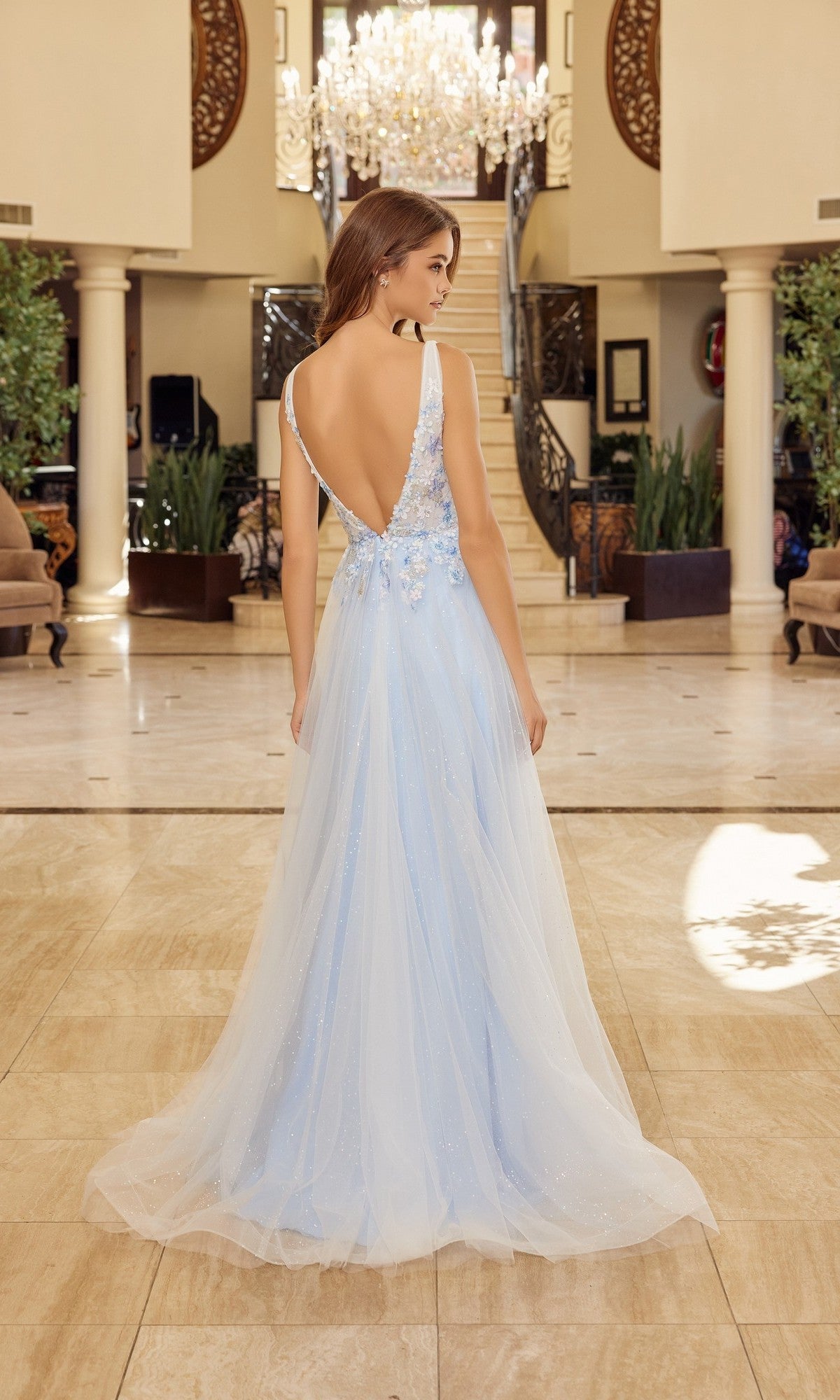 Nox Anabel Long Prom Dress y1799 - Image