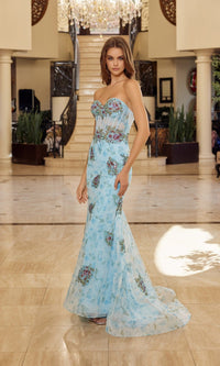 Blue Print Nox Anabel Long Prom Dress y1801 - Image