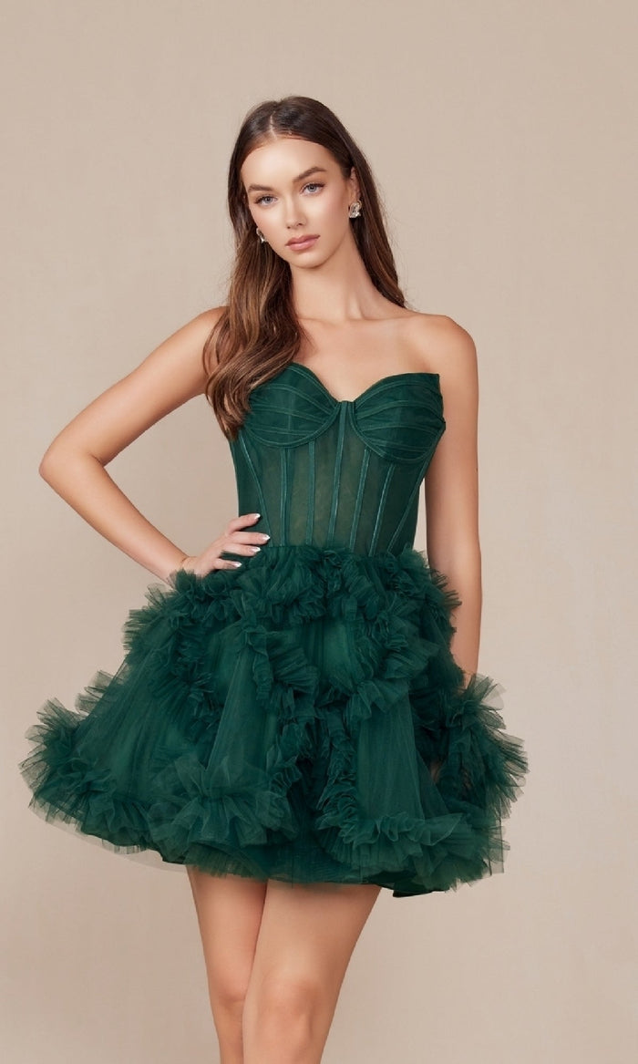 Emerald Nox Anabel Short Party Dress y859