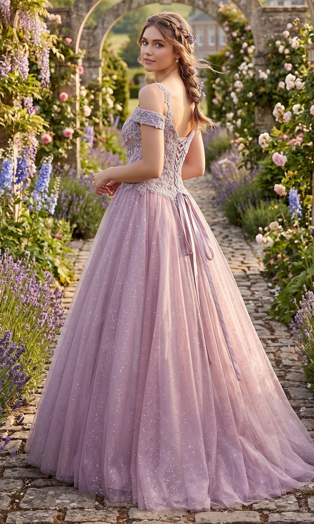 Chicas Long Formal Dress YG5012