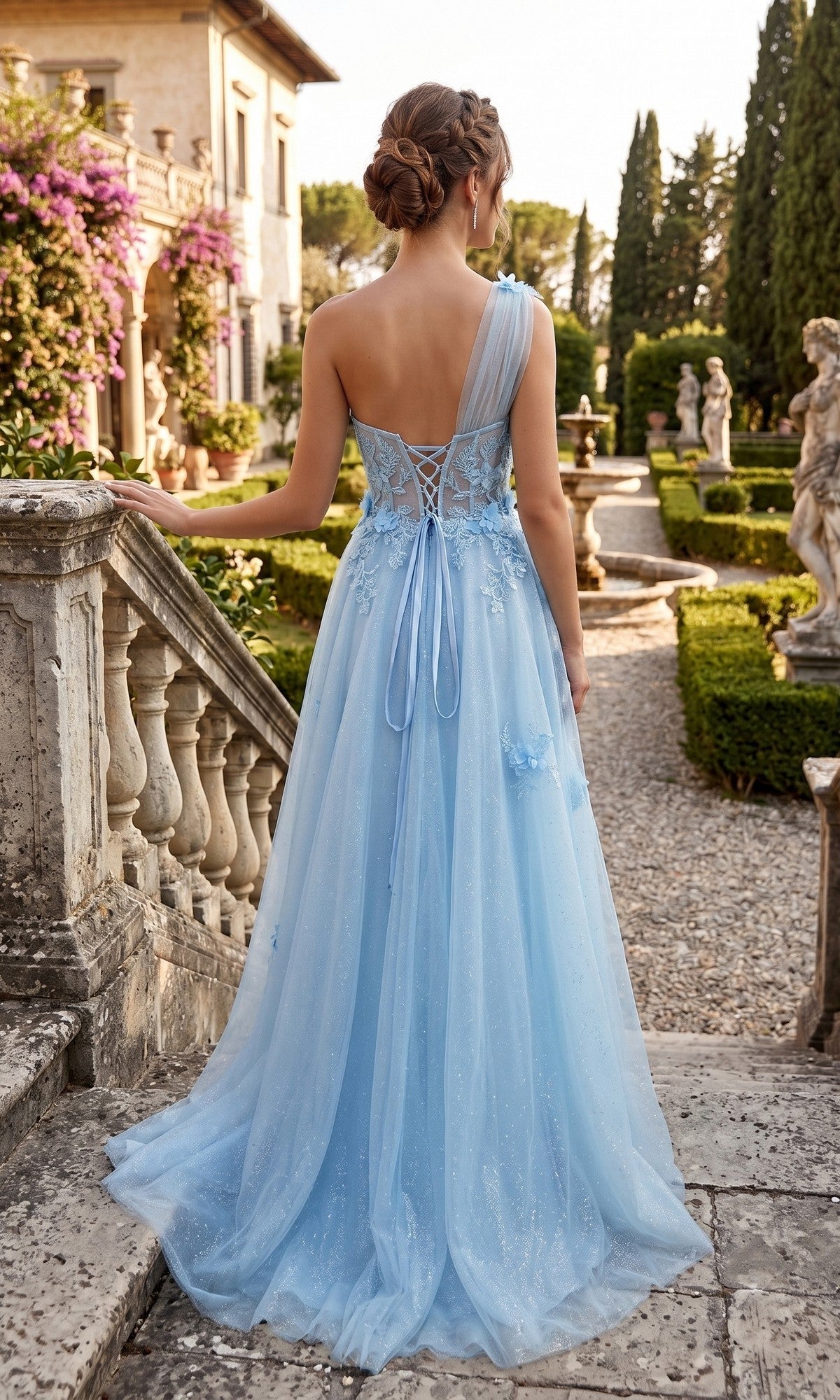 Chicas Long Formal Dress YG5028