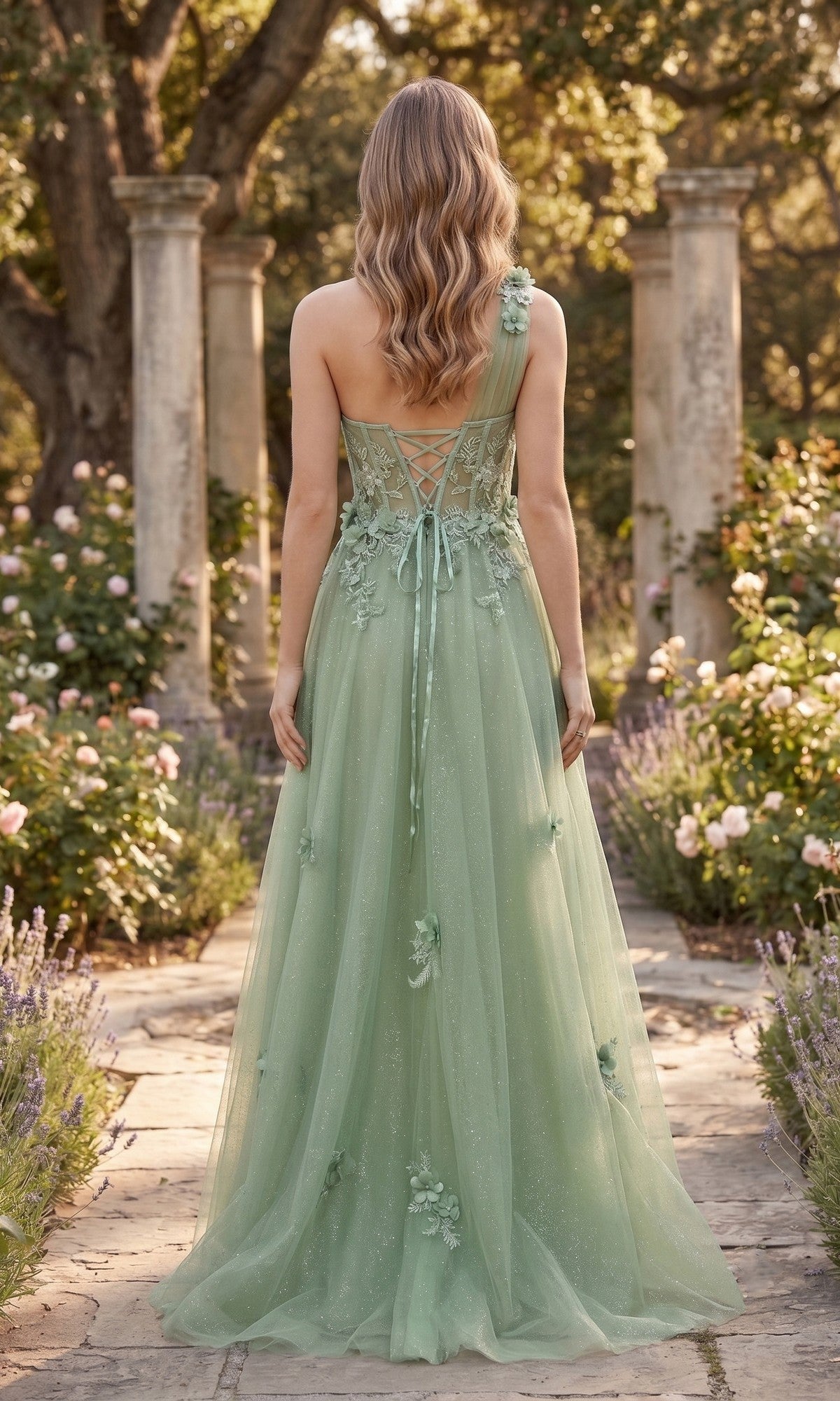 Chicas Long Formal Dress YG5028